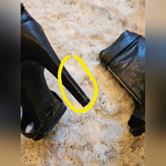 Charlotte Russe Peep Toe Heels - Picture 8 of 16